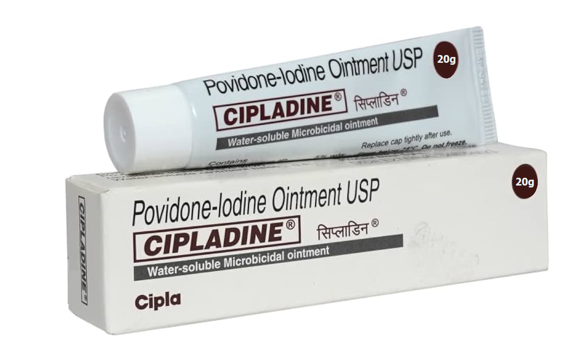 CIPLADINE 20GRM OINTMENT