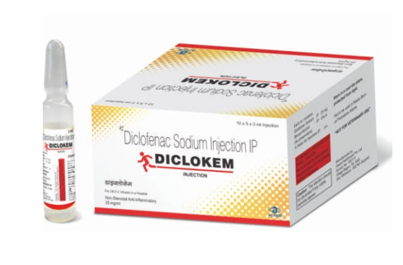 DICLOKEM 3ML INJECTION