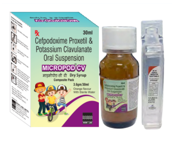 MICROPOD-CV DRY SYRUP 30ML (WFI)