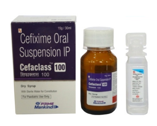 CEFACLASS-100MG DRY SYRUP