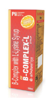 B COMPLEX L SYRUP 100ML