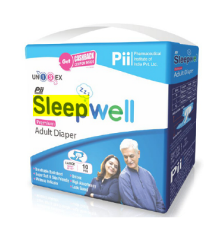 SLEEP WELL PREMIUM ADULT DIAPER (UNISEX)