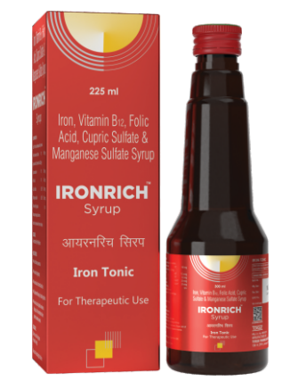 IRON RICH 225ML SYRUP