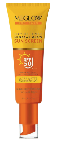 MEGLOW SUNSCREEN SPF-50 -MINERAL