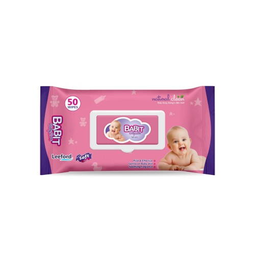 BABIT BABY WIPES 50 PCS