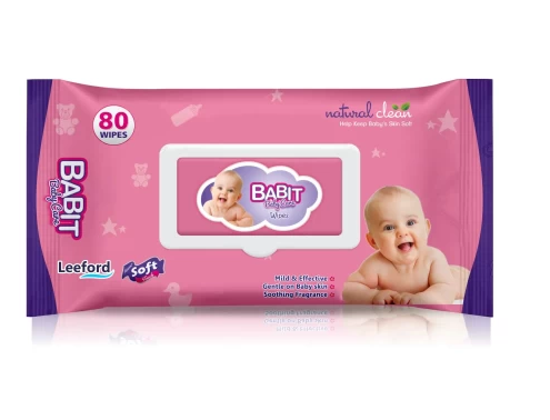 BABIT BABY WIPES 80 PCS