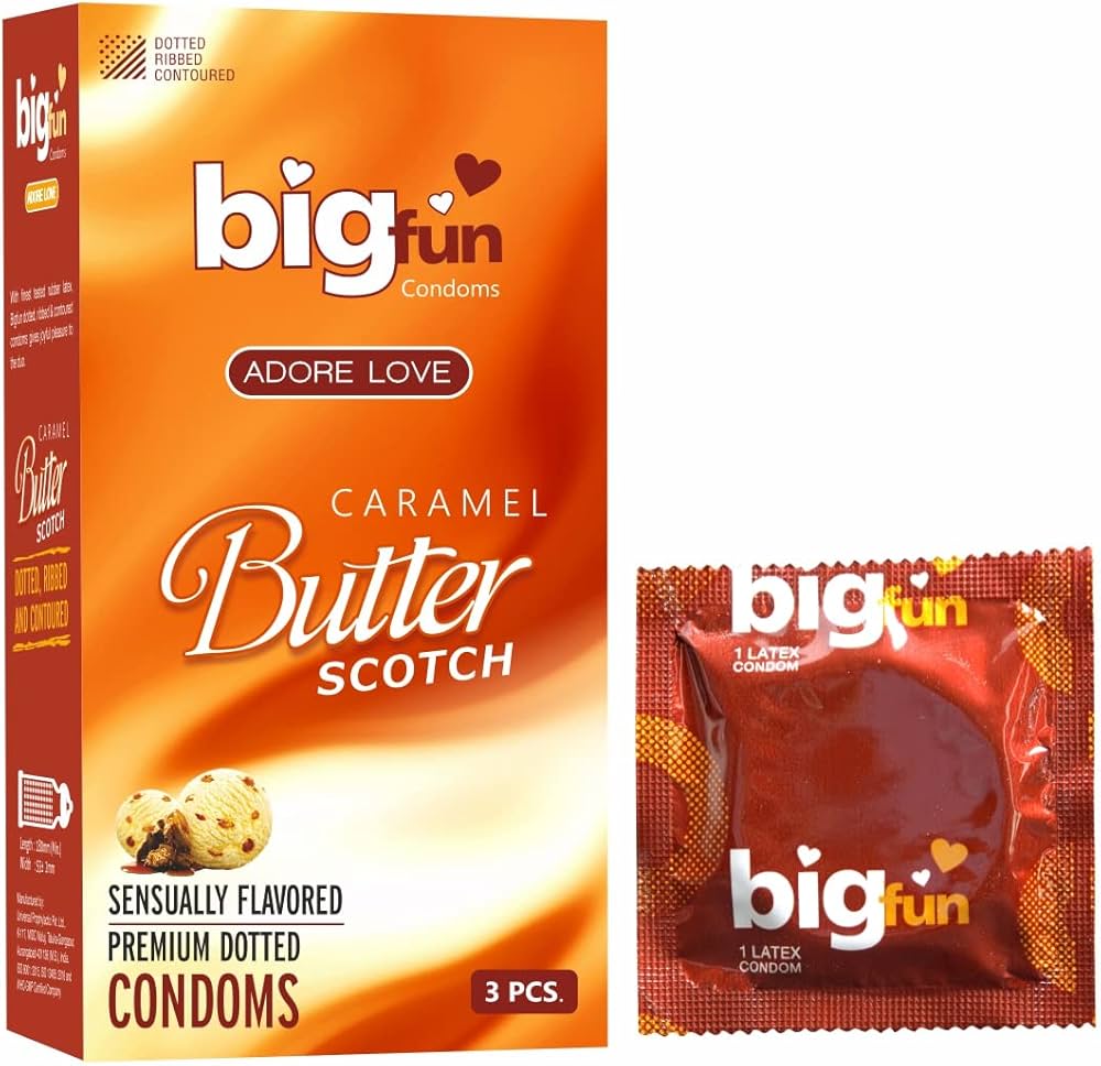 BIGFUN BUTTERSCOTCH CONDOM 10’S