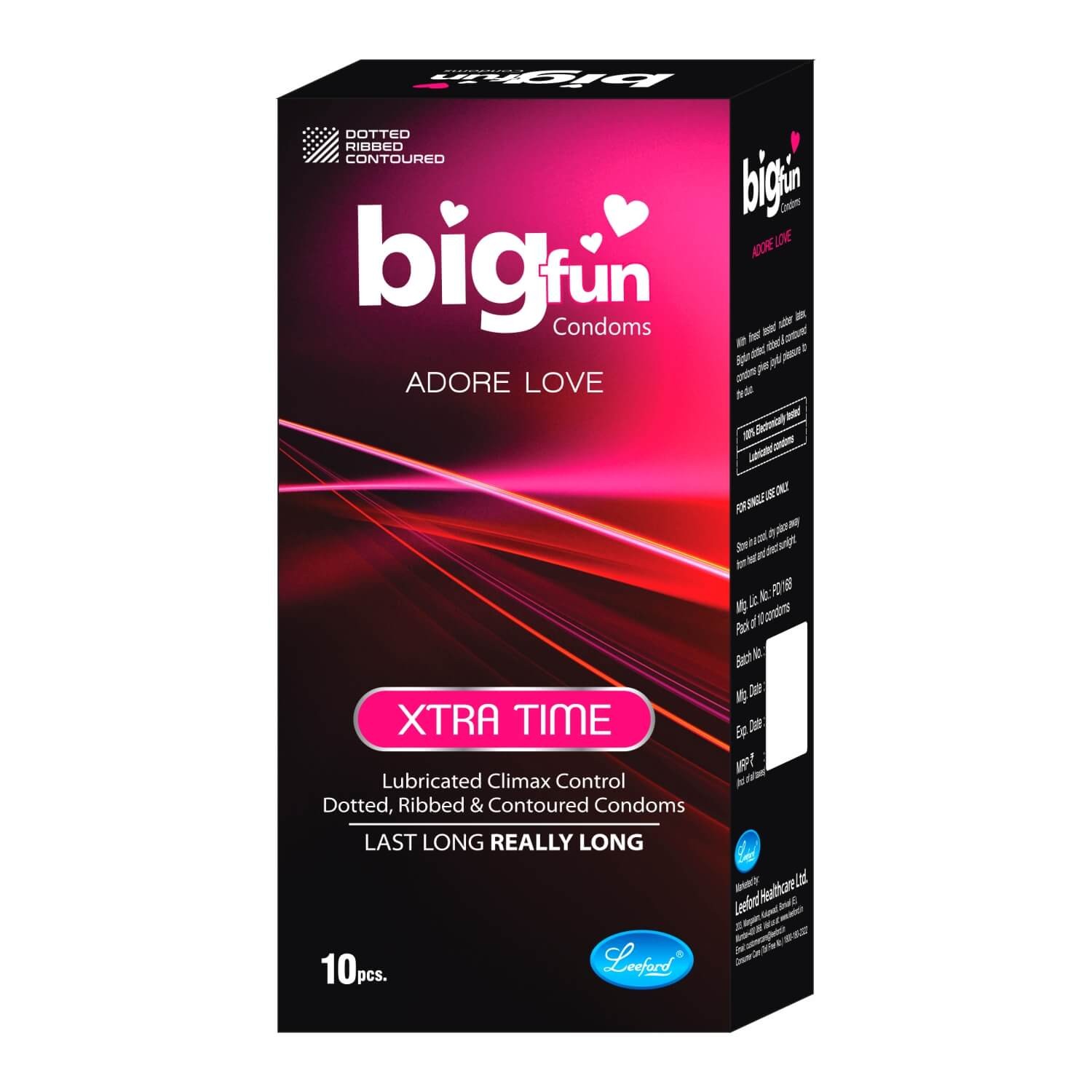 BIGFUN EXTRA TIME CONDOM 10’S