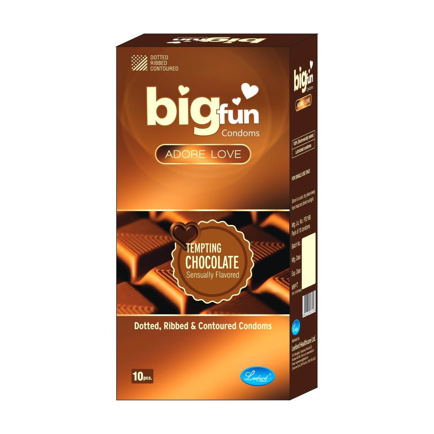 BIGFUN CHOCOLATE CONDOM 10’S