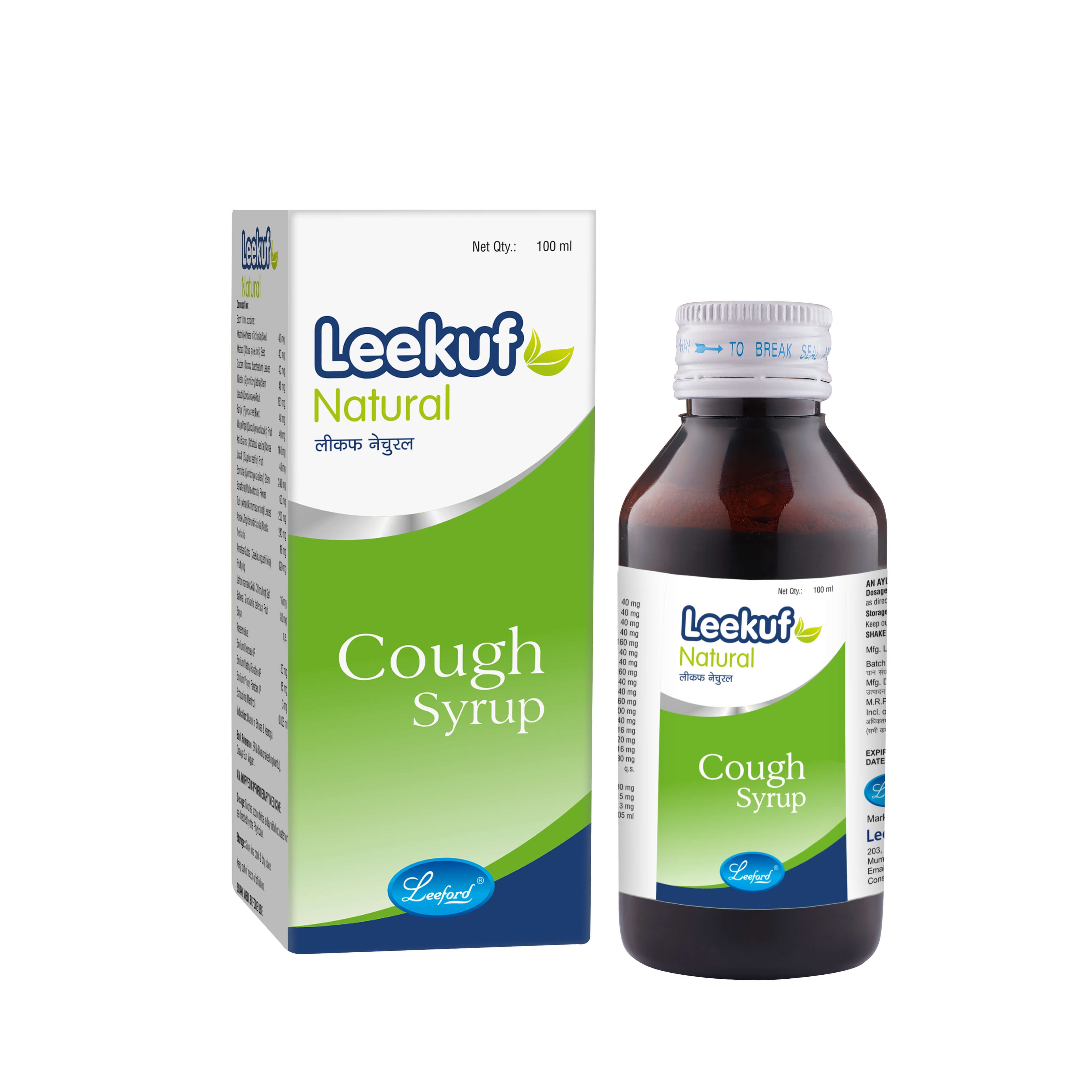 LEEKUF NATURAL COUGH SYRUP