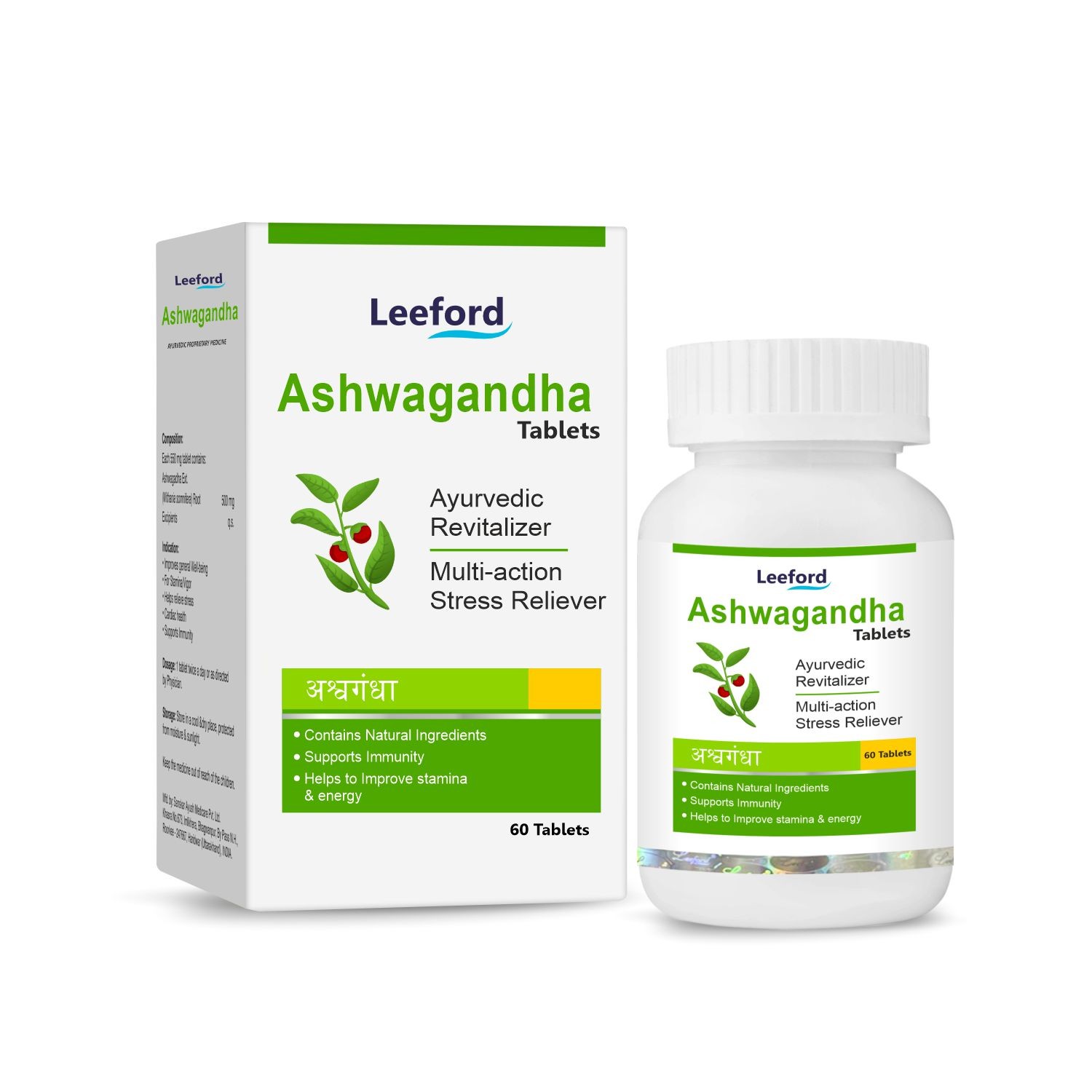 LEEFORD’S ASHWAGANDHA TABLET