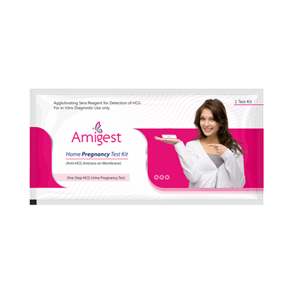 AMIGEST PREGNANCY TEST CARD