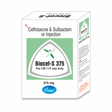 BIOCEF-S 375MG INJECTION