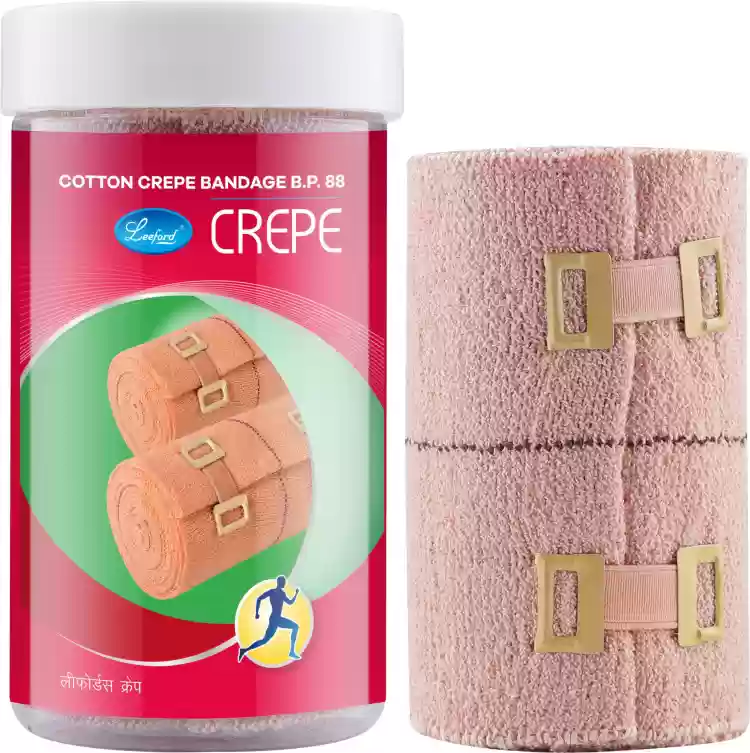 CREPE BANDAGE-10CMx4M LEEFORD