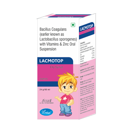 LACMOTOP DRY SYRUP 60ML