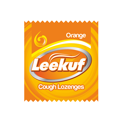 LEEKUF LOZENS-ORANGE