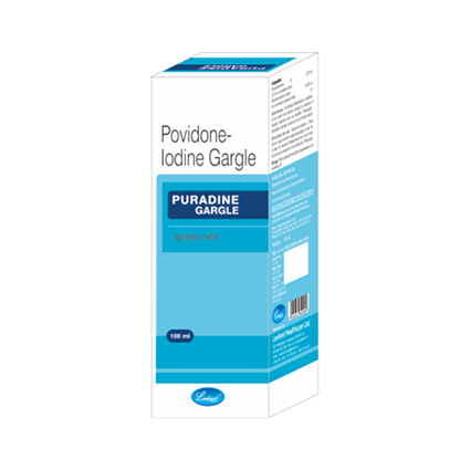 PURADINE 100ML GARGLE