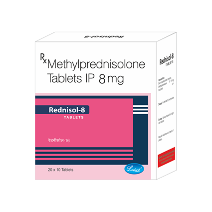 REDNISOL 8MG TABLET