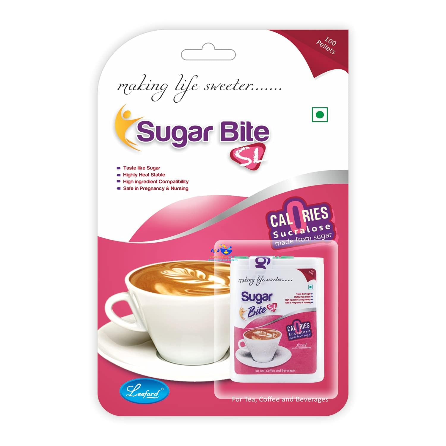 SUGARBITE-SL TABLET-100 PELLETS