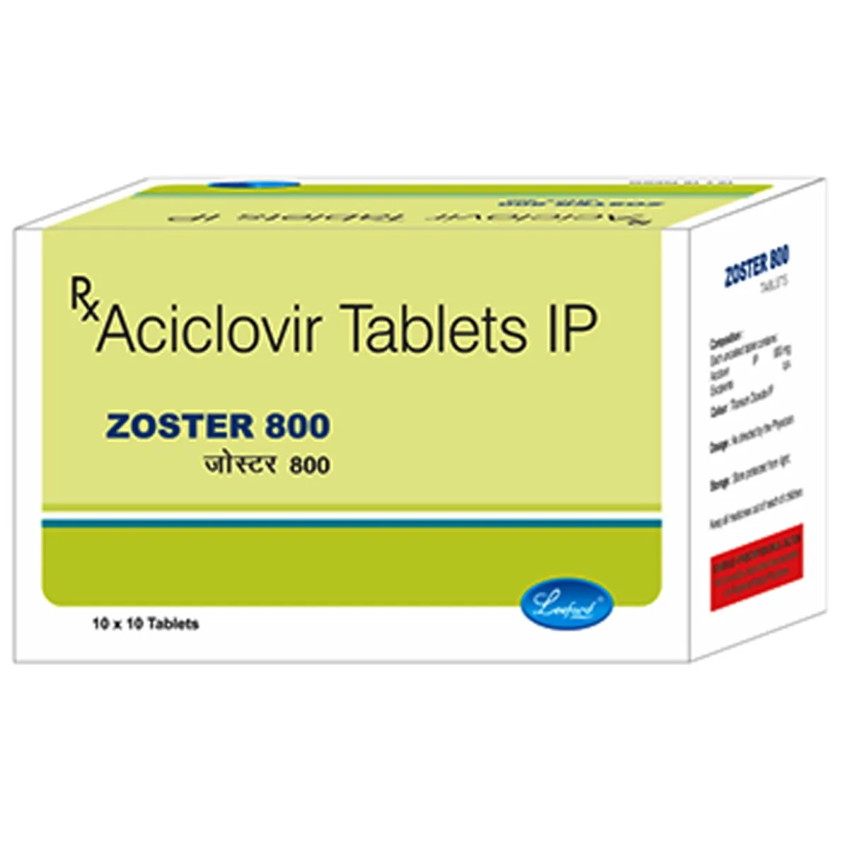 ZOSTER 800MG TABLET