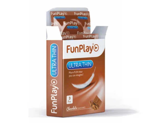 FUNPLAY CHOCOLATE U.THIN CONDOM 3’S