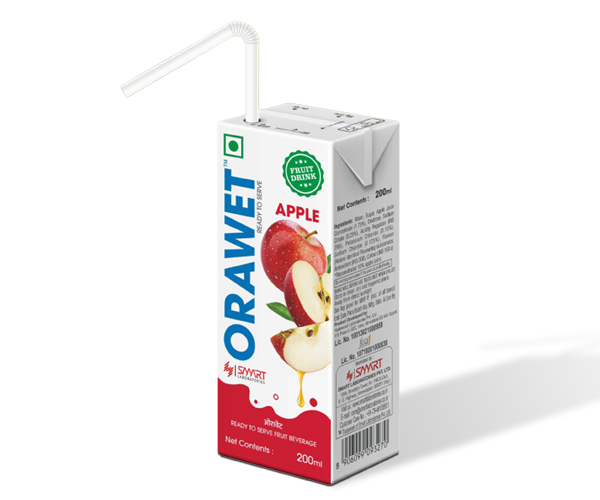 ORAWET ENERGY APPLE DRINK