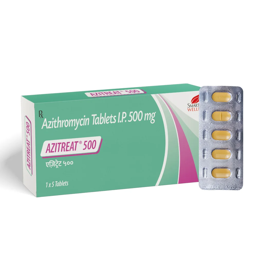 AZITREAT 500MG TABLET 5’S