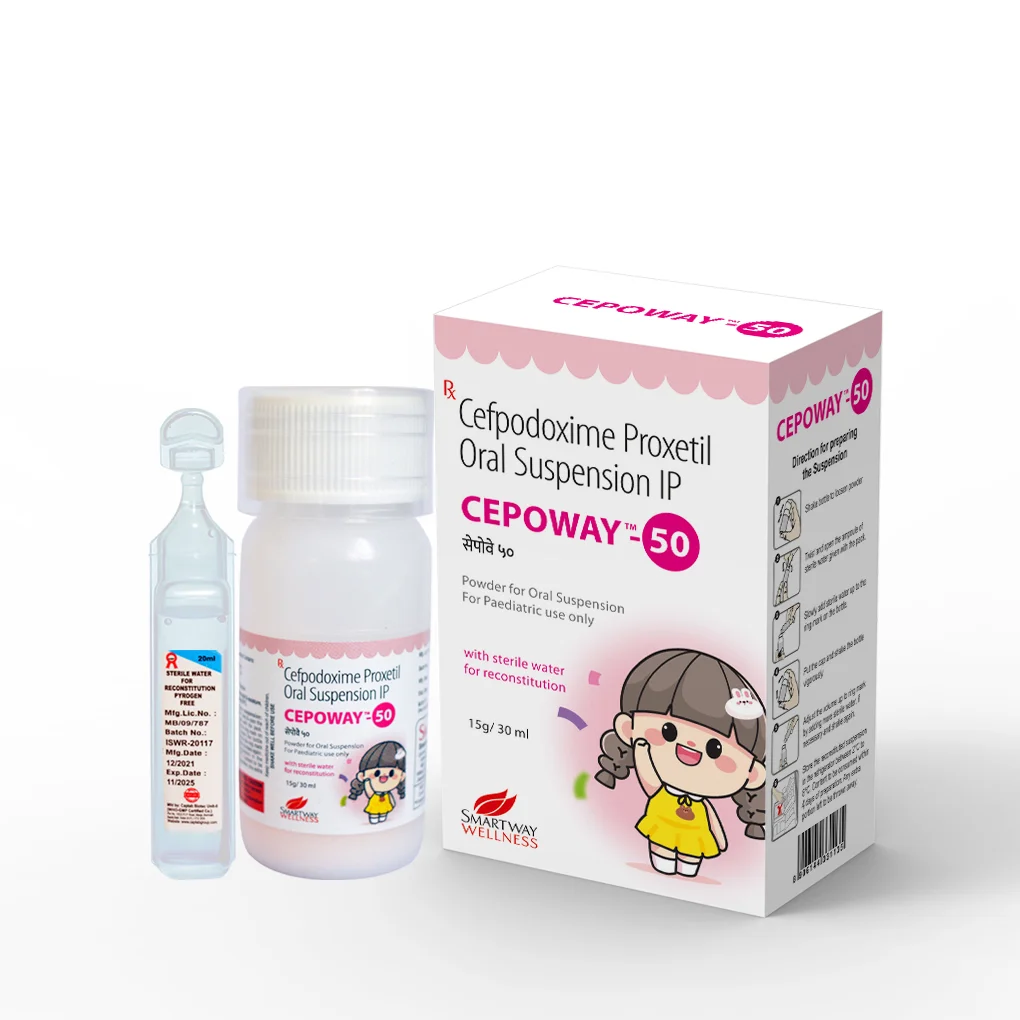 CEPOWAY 50MG SUSPENSION