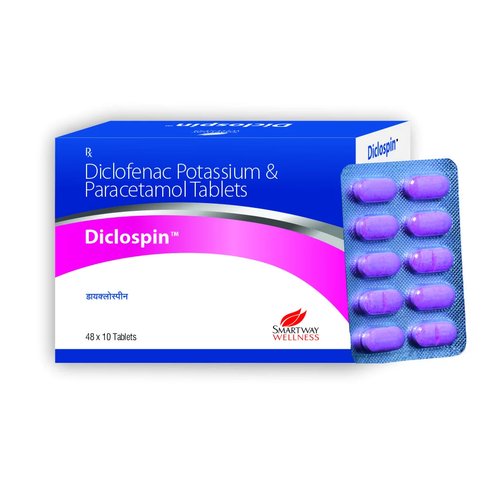 DICLOSPIN TABLET (PINK)