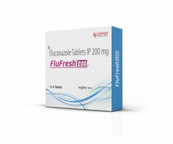 FLUFRESH 200MG TABLET 4’S