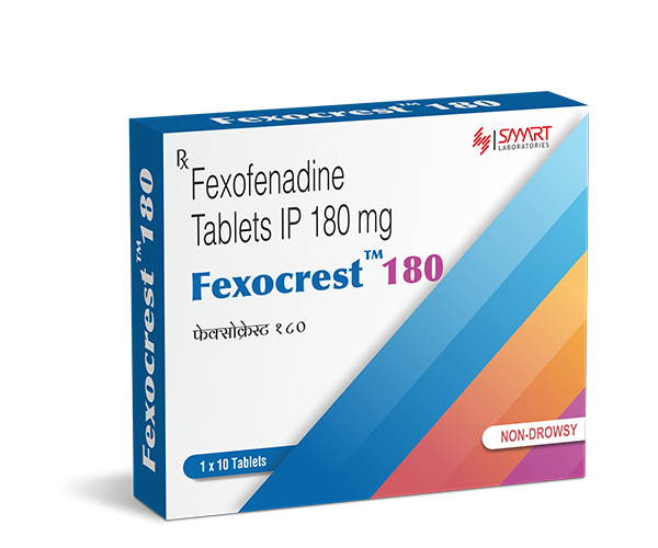 FEXOCREST 180MG TABLET