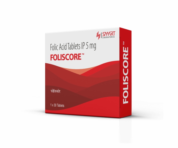 FOLISCORE 5MG TABLET