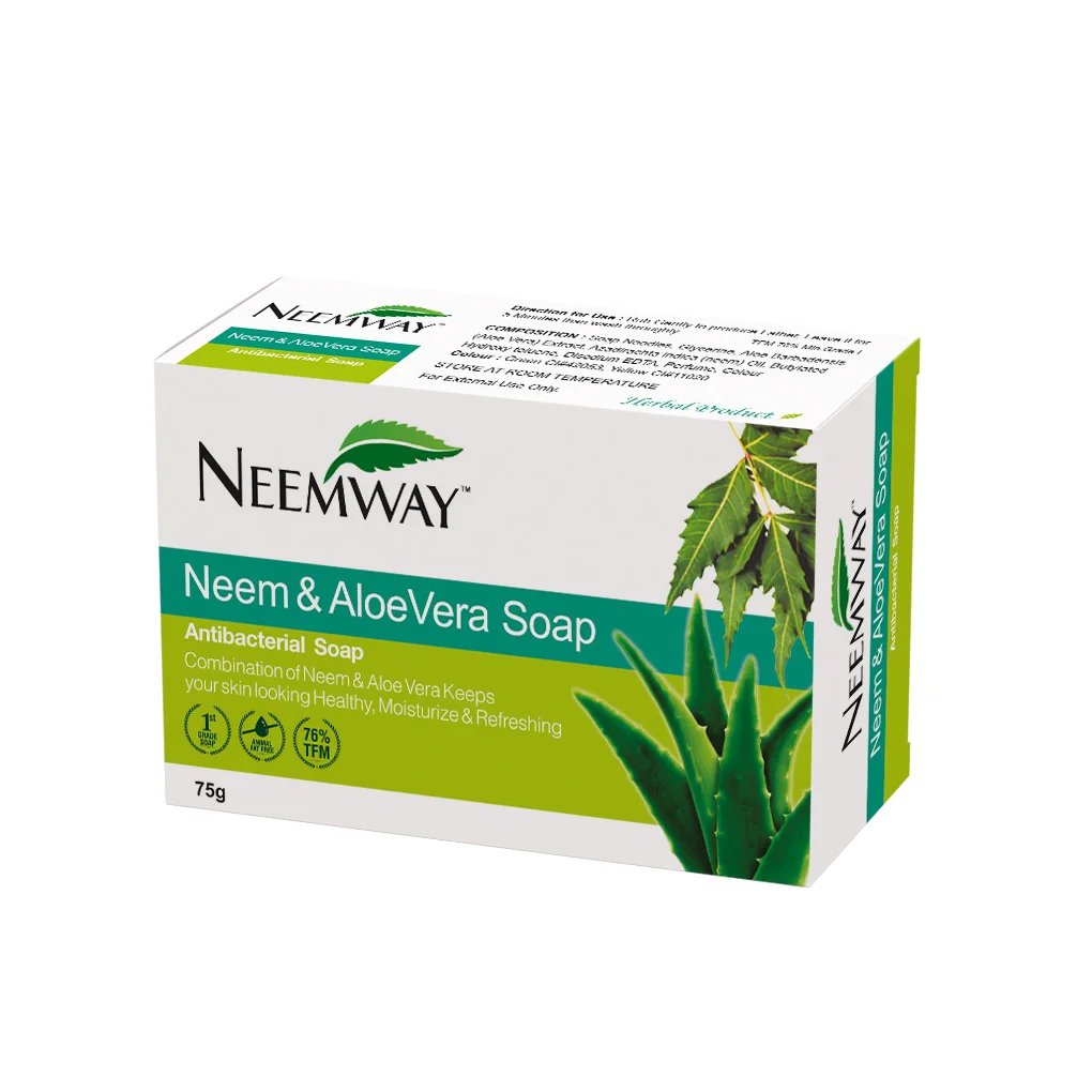 NEEMWAY NEEM & ALOEVERA SOAP