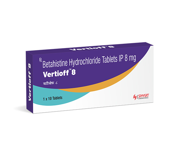 VERTIOFF 8MG TABLET