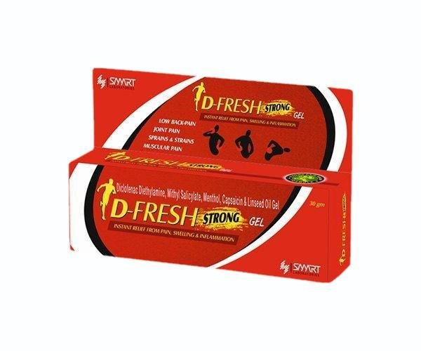 D FRESH STRONG GEL