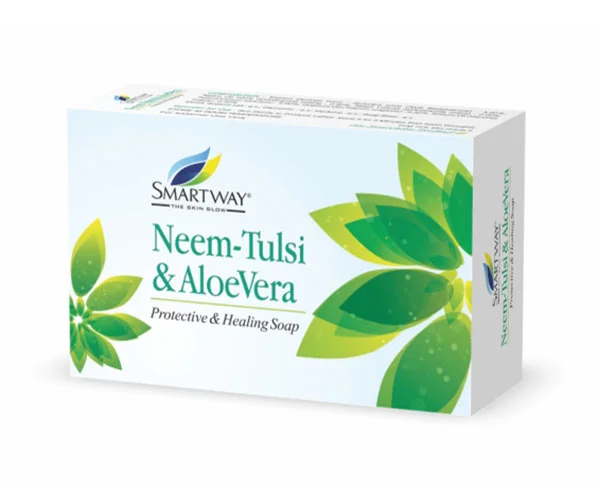 SMARTWAY NEEM,TULSI&ALOE SOAP