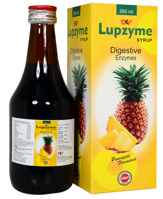 LUPZYME PINEAPPLE SYRUP