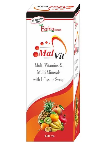 MALVIT 450ML SYRUP