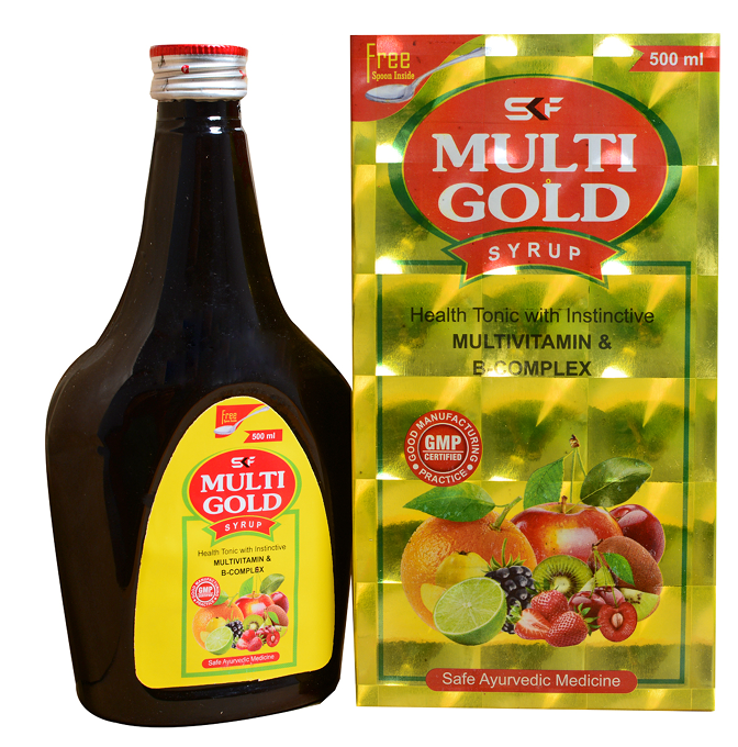 MULTI GOLD 500ML SYRUP