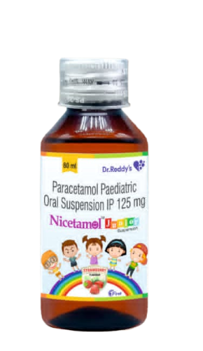 NICETAMOL JUNIOR 125MG SYRUP