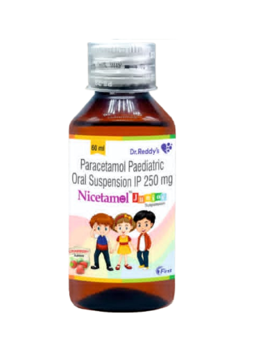 NICETAMOL JUNIOR 250MG SYRUP