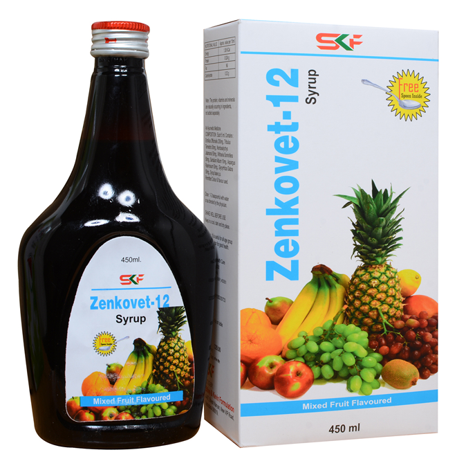 ZENKOVET-12 450ML SYRUP