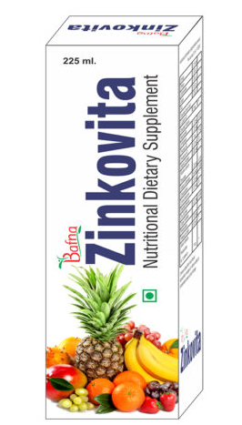 ZINKOVITA 225ML SYRUP