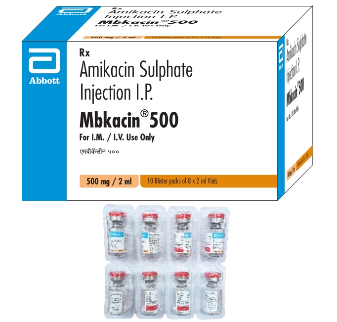 MBKACIN 500MG INJECTION