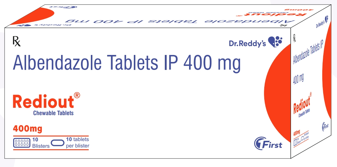 REDIOUT 400MG CHEWABLE TABLET