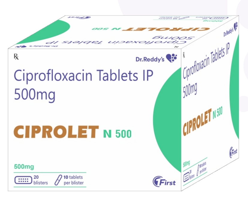 CIPROLET N 500MG TABLET (ALU)