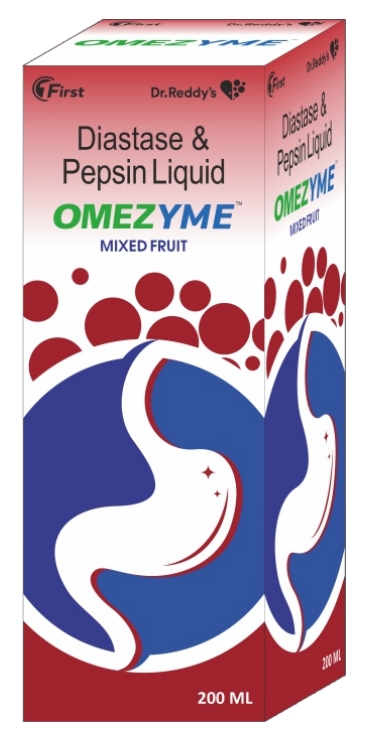 OMEZYME MIXED FRUIT 200ML SYRUP