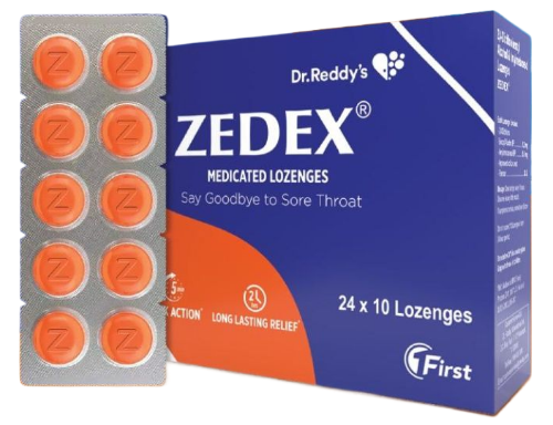 ZEDEX ORANGE LOZENGES