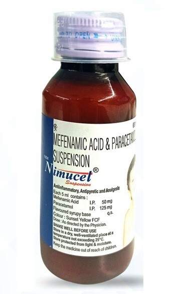 NIMUCET SUSPENSION 60ML