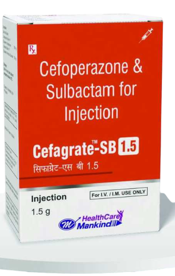 CEFAGRATE-SB 1.5GRM INJECTION